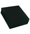 Black glass plate - 9x12 - pack 10pcs