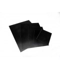 Aluminum Shiny Black Plates 9x12